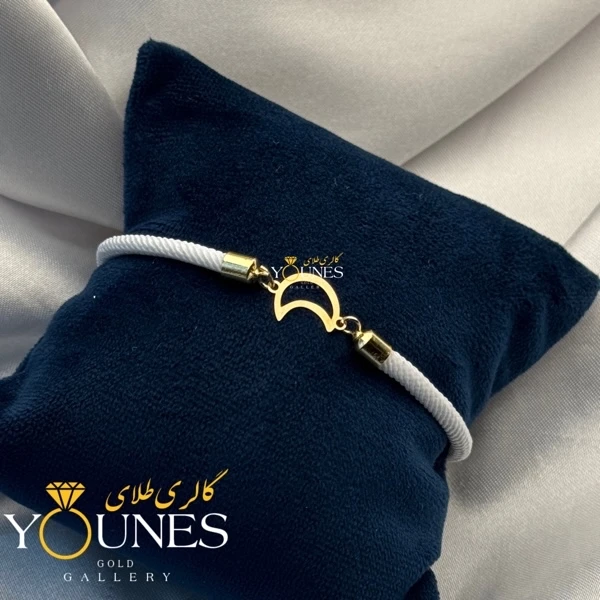 دستبند ماه طلا لیزری